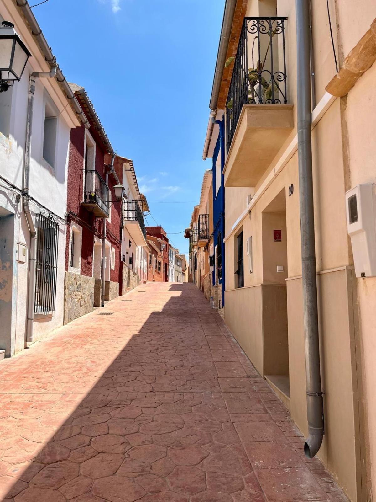 Casa Con Vistas Al Mar Y Patio De Buganvillas Aigues ภายนอก รูปภาพ